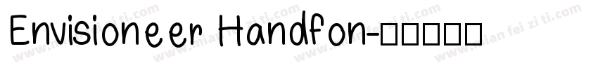Envisioneer Handfon字体转换